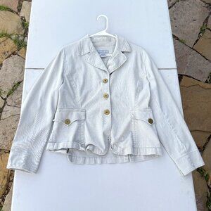 Light Denim Blazer Jacket